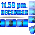 Date number format 11.59pm December 2013